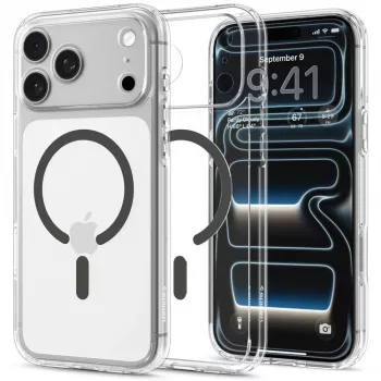 SPIGEN Ultra Hybrid MagSafe iPhone 17 Pro / 18 Pro διαφανές/γραφίτης
