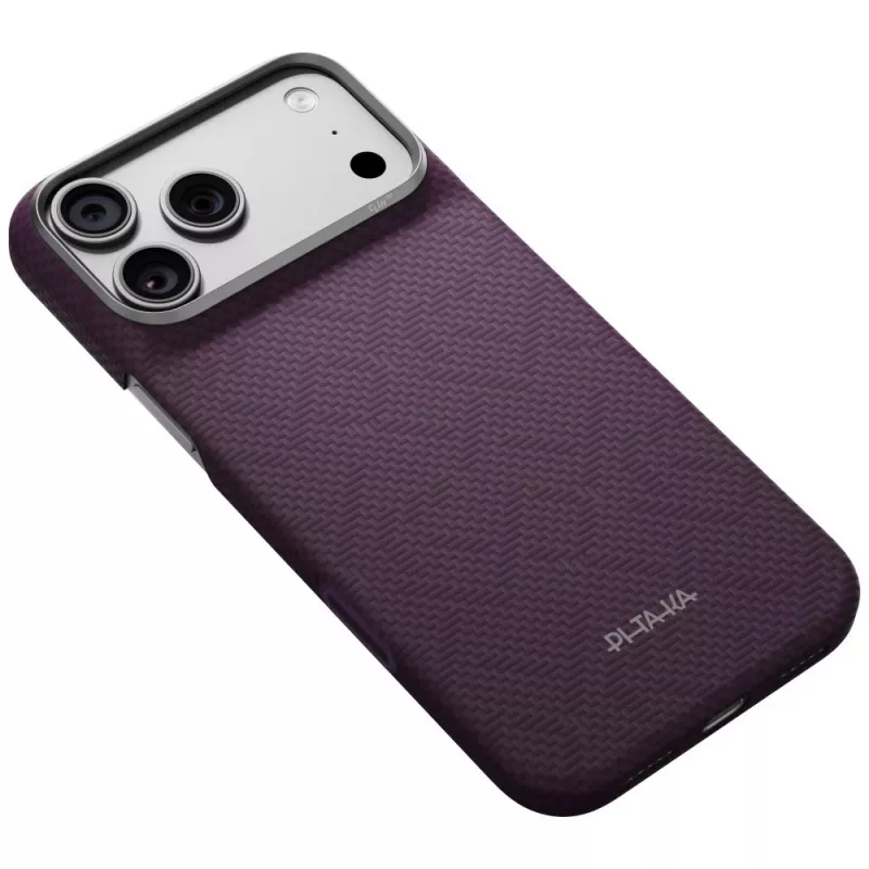 PITAKA Edge Case PTKWeaving-Charoite MagSafe για iPhone 18 Pro Max / 17 Pro Max - Charoite Purple