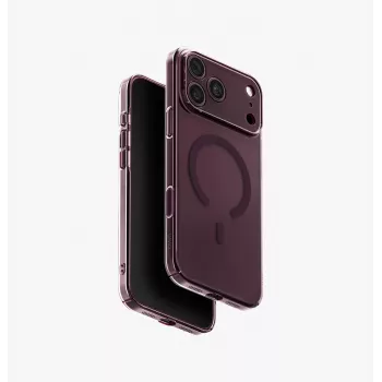 UNIQ Airsuit MagClick θήκη φόρτισης για iPhone 18 Pro Max / 17 Pro Max – Βουργουνδί