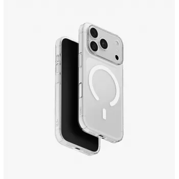 UNIQ Hybrid θήκη για iPhone 18 Pro / 17 Pro με Magclick Charging Airsuit Διάφανο