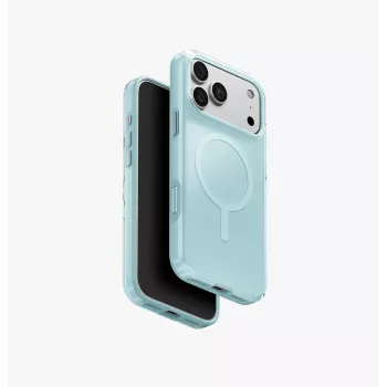 UNIQ Clario MagClick οικολογική θήκη φόρτισης για iPhone 18 Pro Max / 17 Pro Max – μέντα