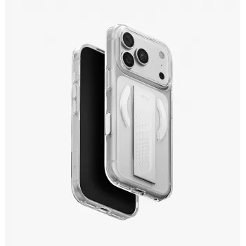UNIQ Heldro Air MagClick θήκη φόρτισης για iPhone 18 Pro / 17 Pro – βυσσινί