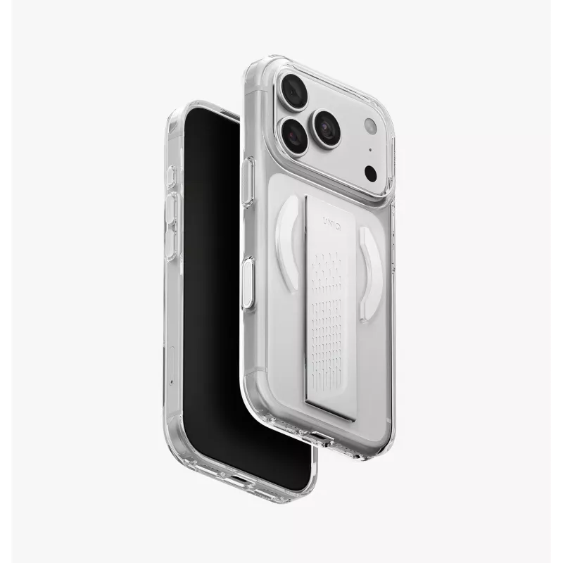UNIQ Heldro Air MagClick θήκη φόρτισης για iPhone 18 Pro / 17 Pro – βυσσινί