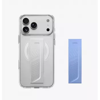 UNIQ Heldro Air MagClick θήκη φόρτισης για iPhone 18 Pro Max / 17 Pro Max – διαφανές