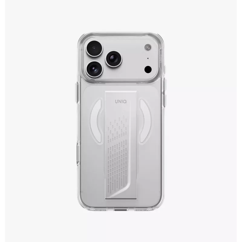 UNIQ Heldro Air MagClick θήκη φόρτισης για iPhone 18 Pro Max / 17 Pro Max – διαφανές