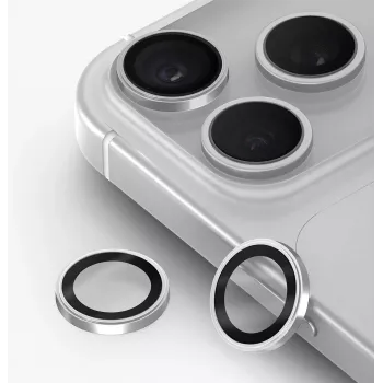 UNIQ Optix Prime προστασία φακού κάμερας για iPhone 18 Pro / iPhone 18 Pro Max – ασημί με εφαρμογέα