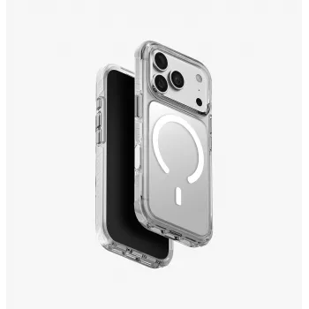 UNIQ Combat Magclick θήκη φόρτισης για iPhone 18 Pro / 17 Pro - λευκό