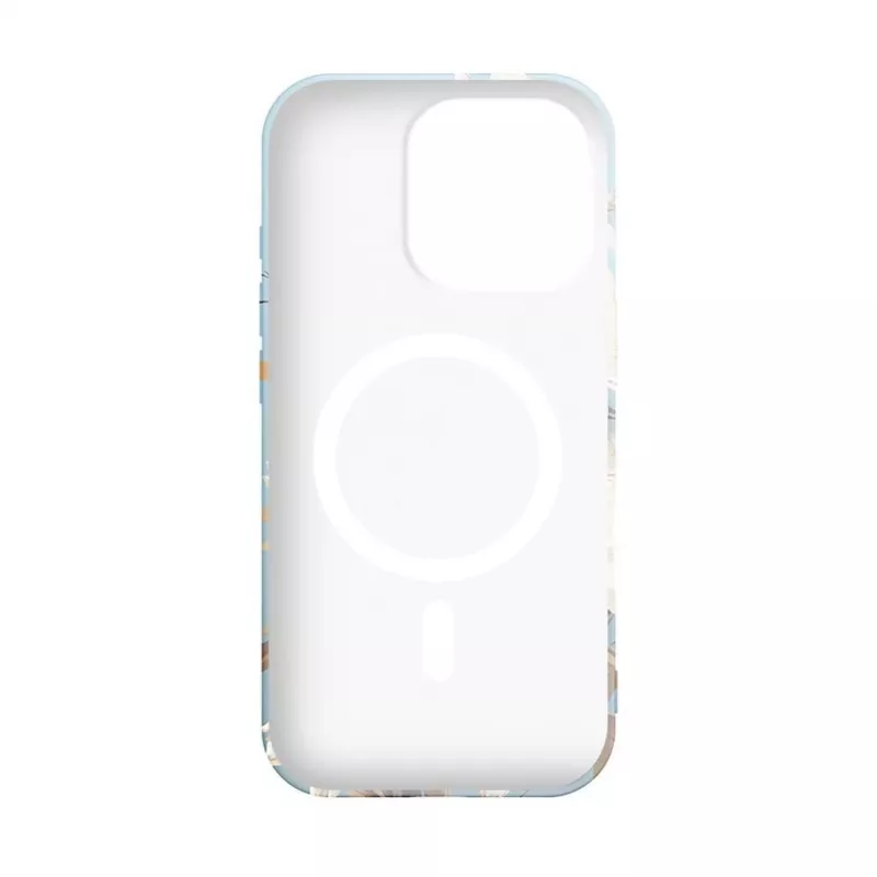Evelatus iPhone 16 Pro Max Slim Shell Θήκη με MagSafe - Flower Blue