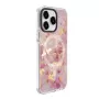 Evelatus Apple iPhone 15 Pro Θήκη PC+TPU με MagSafe – Μάρμαρο Ροζ