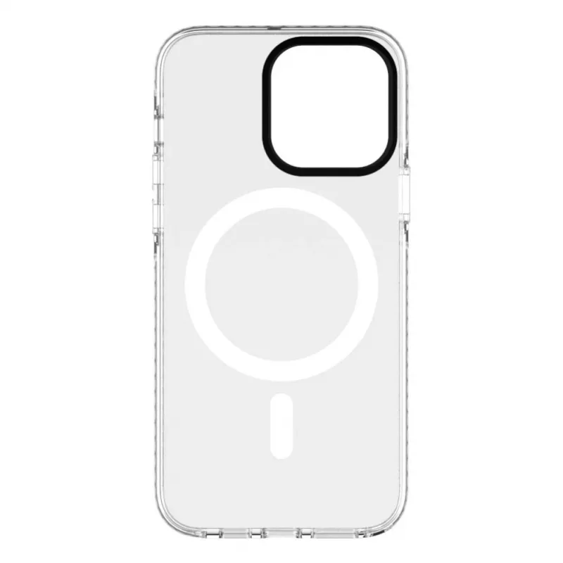 Evelatus Apple iPhone 15 Pro Θήκη PC+TPU με MagSafe – Μάρμαρο Ροζ