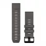 Garmin QuickFit 26 Λουράκια Ρολογιού, Pebble Grey Σιλικόνη [010-14560-00]