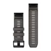 Garmin QuickFit 26 Λουράκια Ρολογιού, Pebble Grey Σιλικόνη [010-14560-00]