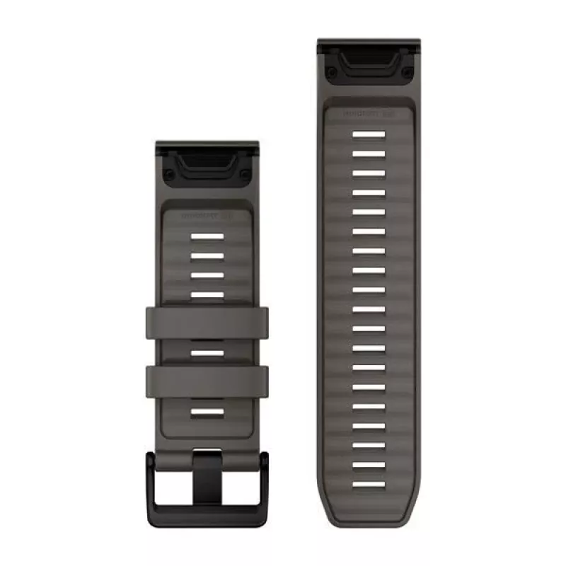 Garmin QuickFit 26 Λουράκια Ρολογιού, Pebble Grey Σιλικόνη [010-14560-00]