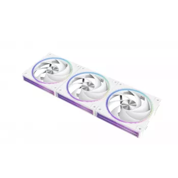 Zalman ZM-DF120R A3 White 120mm Reverse Daisy Chain ARGB Ανεμιστήρας 3 τεμ.