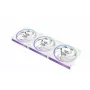 Zalman ZM-DF120R A3 White 120mm Reverse Daisy Chain ARGB Ανεμιστήρας 3 τεμ.