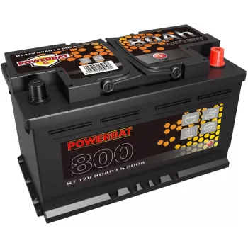 POWERBAT L4 12V 80Ah AGM μπαταρία Start-Stop