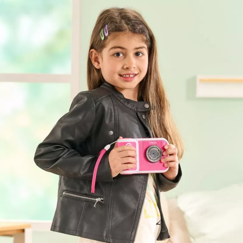 VTech Kidizoom Print Cam ροζ – ψηφιακή κάμερα με θερμικό εκτυπωτή