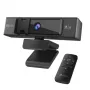 j5create JVCU435-N 4K Ultra HD webcam με 5x ψηφιακό zoom και τηλεχειριστήριο