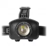 ENTAC EHL-ZOOM-1W-PL Zoom 1W LED φακός κεφαλής, μαύρο