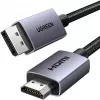 UGREEN HDMI σε DisplayPort ενεργό καλώδιο μετατροπέα 4K 30Hz 3m μαύρο