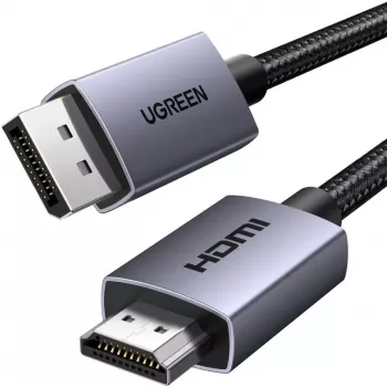 UGREEN HDMI σε DisplayPort ενεργό καλώδιο μετατροπέα 4K 30Hz 3m μαύρο