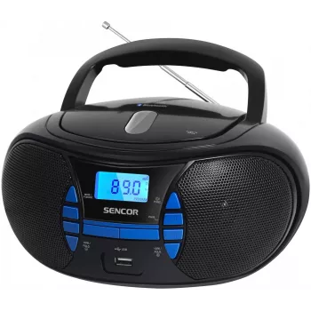 SENCOR SPT 2700BK CD/BT/MP3/USB/FM ραδιόφωνο boombox μαύρο