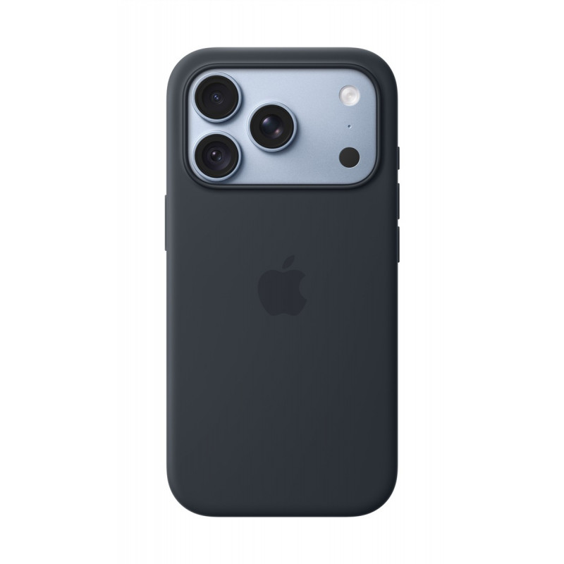 Apple iPhone 18 Pro θήκη σιλικόνης με MagSafe – Marineblau