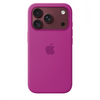 Apple iPhone 18 Pro θήκη σιλικόνης με MagSafe – Magenta