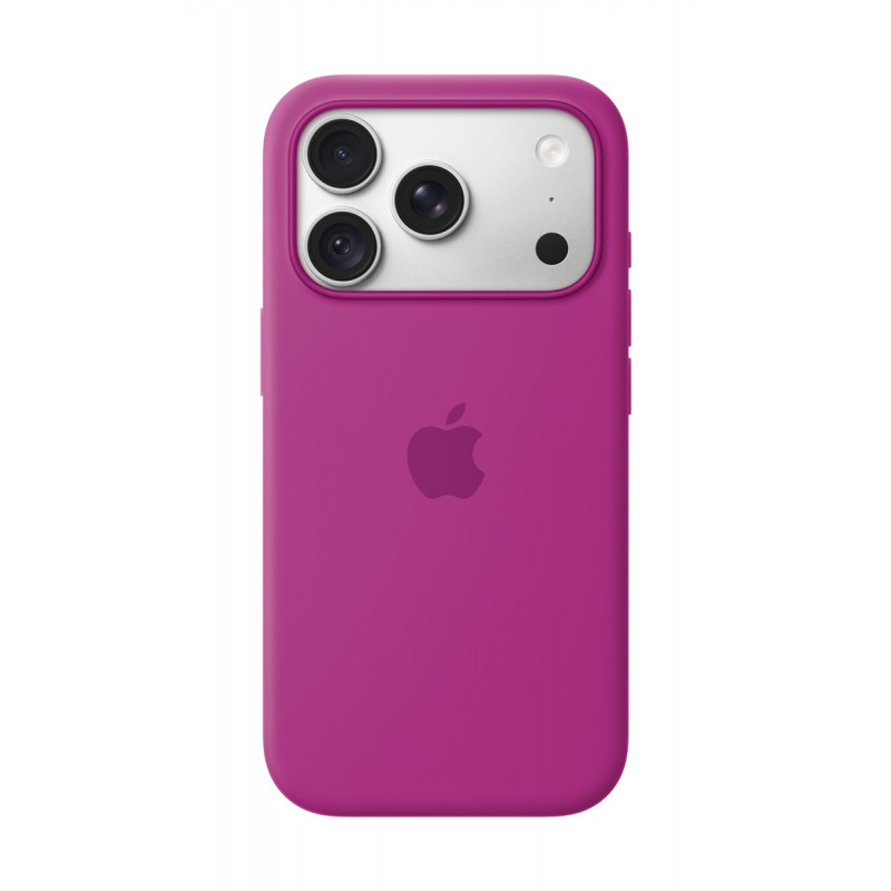 Apple iPhone 18 Pro θήκη σιλικόνης με MagSafe – Magenta