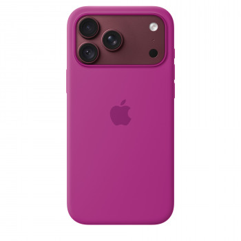 Apple iPhone 18 Pro Max θήκη σιλικόνης με MagSafe – Magenta