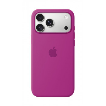 Apple iPhone 18 Pro Max θήκη σιλικόνης με MagSafe – Magenta