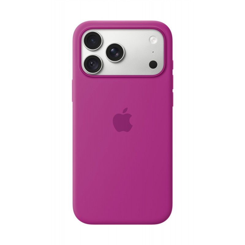 Apple iPhone 18 Pro Max θήκη σιλικόνης με MagSafe – Magenta