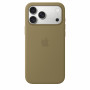 Apple iPhone 18 Pro Max Silicone Case με MagSafe – Oliv