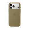 Apple iPhone 18 Pro Max Silicone Case με MagSafe – Oliv