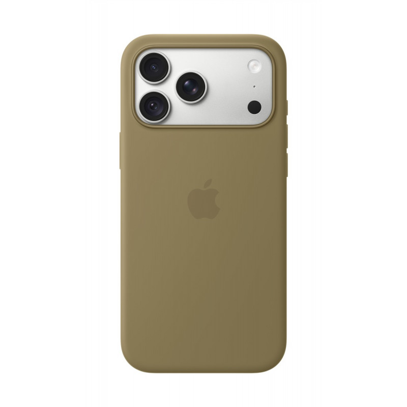 Apple iPhone 18 Pro Max Silicone Case με MagSafe – Oliv