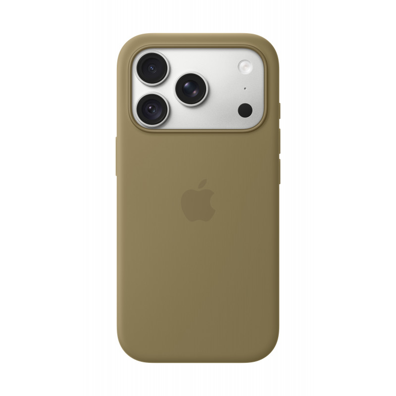 Apple iPhone 18 Pro Silicone Case με MagSafe – Oliv