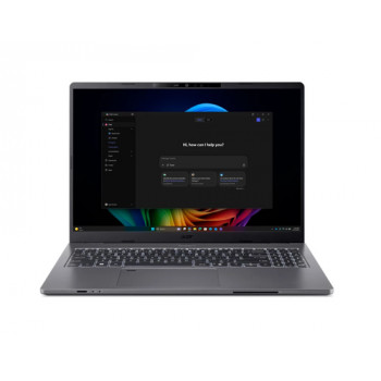 Acer TravelMate P2 16 Ai TMP216-52-TCO 16 ίντσες WUXGA φορητός υπολογιστής - Intel Core Ultra 7 355, 16GB RAM, 512GB SSD, Windows 11 Pro