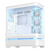 ASUS PRIME AP304 TG ARGB λευκό ATX Mid-Tower κουτί PC