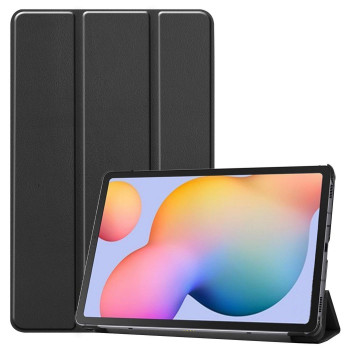 eSTUFF θήκη tablet για Samsung Galaxy Tab S8+/S7+/S7 FE, δερμάτινη πρόσοψη, σκληρή πλάτη PC