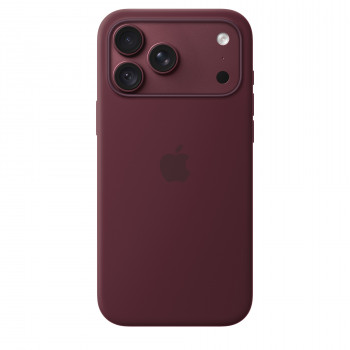 Apple iPhone 18 Pro Max Silicone Case με MagSafe – μπορντό