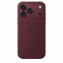 Apple iPhone 18 Pro Max Silicone Case με MagSafe – μπορντό