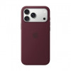 Apple iPhone 18 Pro Max Silicone Case με MagSafe – μπορντό