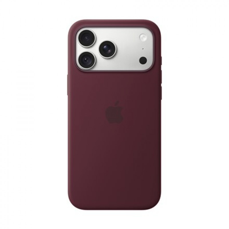 Apple iPhone 18 Pro Max Silicone Case με MagSafe – μπορντό