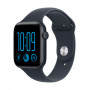 Apple Watch SE 3 GPS + Cellular 44 mm θήκη αλουμινίου μεσάνυχτα με αθλητικό λουράκι μπλε – S/M