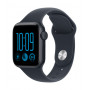Apple Watch SE 3 GPS + Cellular 40mm θήκη αλουμινίου Midnight με αθλητικό λουράκι Marineblau - S/M