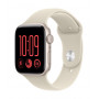 Apple Watch SE 3 GPS 44 mm θήκη αλουμινίου Polarstern με αθλητικό λουράκι άμμου – M/L