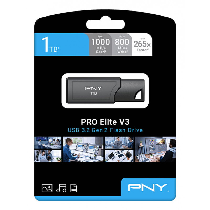 PNY PRO Elite V3 - Μονάδα USB flash - 256 GB