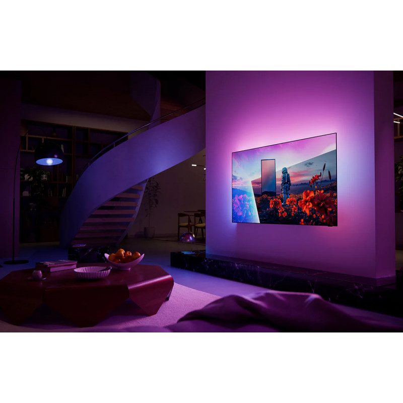 Philips 65OLED811 65 ίντσες (164 cm) 4K UHD OLED Smart TV με Ambilight, Titan OS