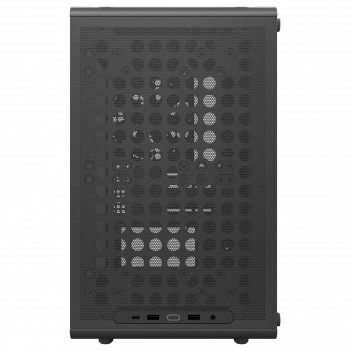 Cooler Master Q300L V3 Micro-ATX Mini-Tower Κουτί PC με σκληρυμένο γυαλί, Μαύρο