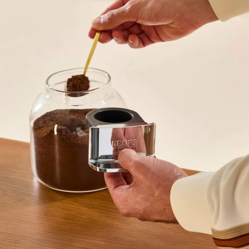 Krups Coffee Crush SA401LE0 Μηχανή espresso, Μαύρο/Πράσινο